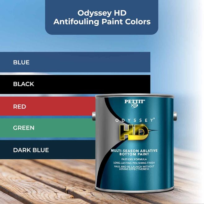 Pettit 1122706 Odyssey HD, Gal., Dark Blue