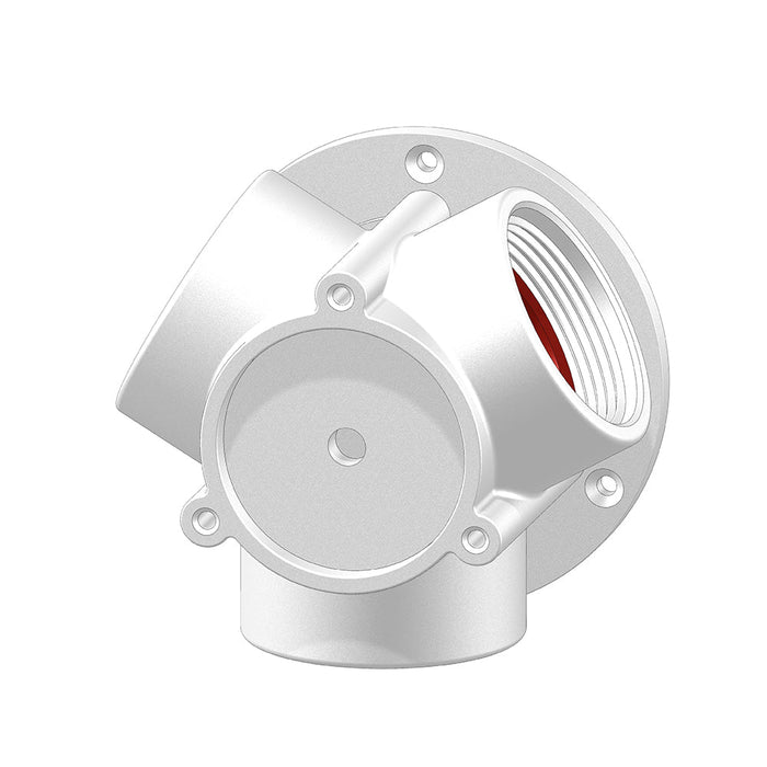Connector 3 Way, White