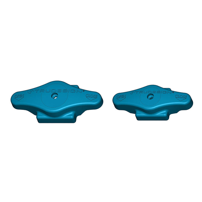 Ball Valve Replacement 'T' Handle Large 2.0" - 1.5" - 1.3" (50.0mm - 38.0mm - 32.0mm), Black