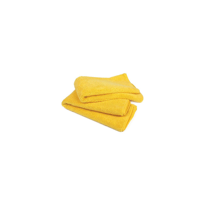 Buffalo Rags 65013 Microfiber Detail Towels 20" x 20", Yellow, 15/pk