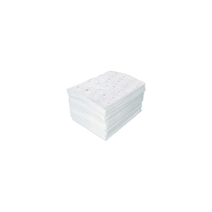Buffalo Rags 90820 Recycled Medium Weight Oil Only Sorbent Pads (100 Per Pack)