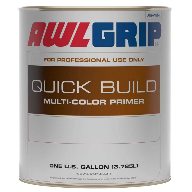 Awlgrip OU2000/1GLUS Quick Build Multicolor Sealer & Surfacing Primer, Gal., Black Base