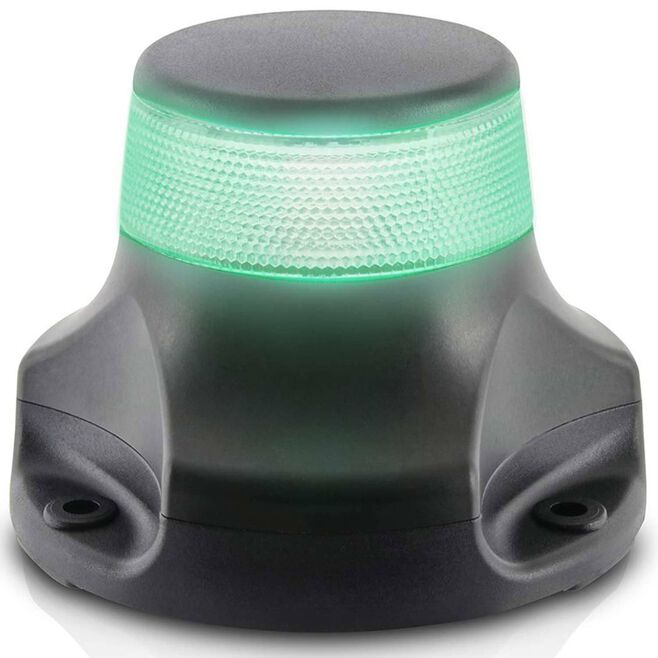 Hella 980910321 NaviLED 360 -All Round Navigation Light, Black w/Green LEDs