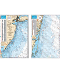 Waterproof Chart New Jersey Coastal - Fishing