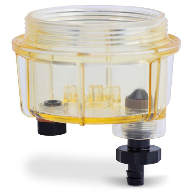 Sierra 18-99202 Replacement Bowl, Racor Style, Clear Bowl
