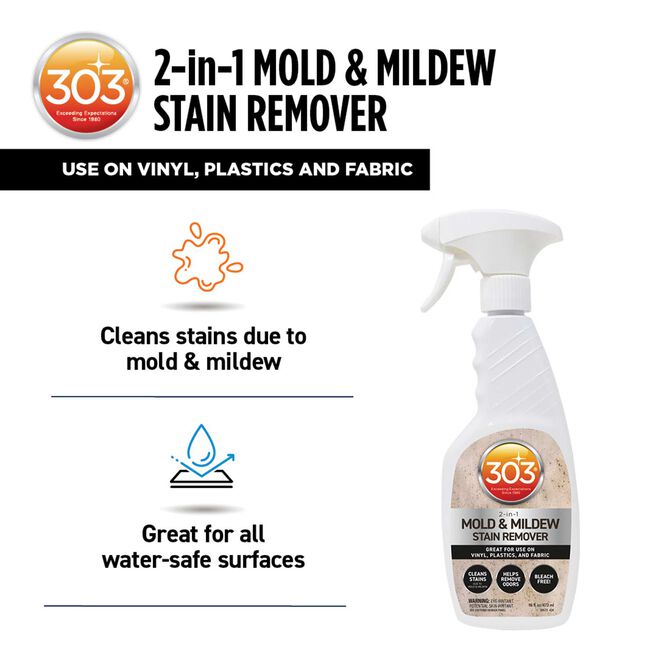 Gold Eagle 30573 303 Mold & Mildew Cleaner + Blocker, 16 oz.