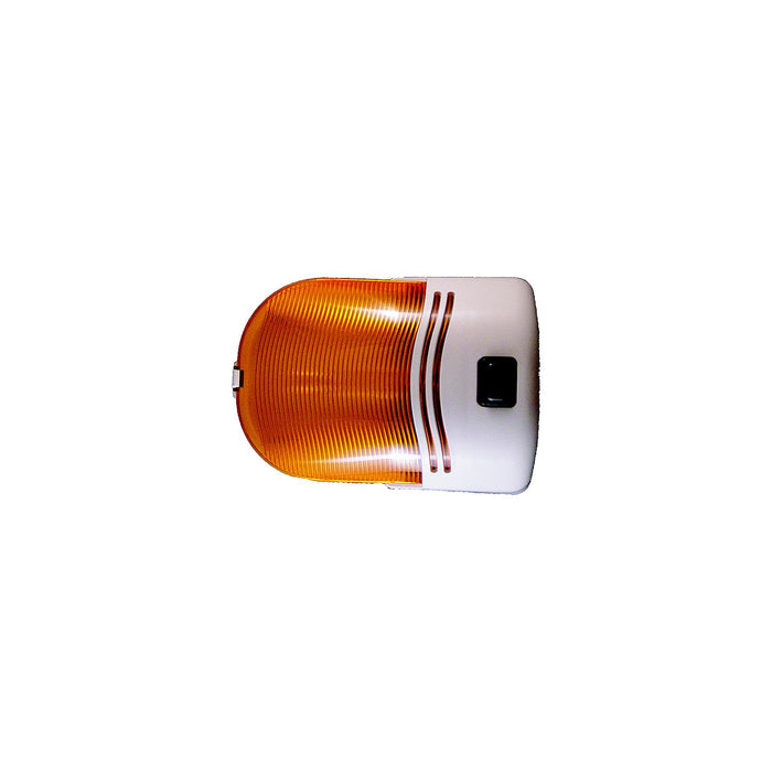 Fasteners Unlimited CMD-89-319A Amber Polycarbonate Lens, Size: 5" x 4-7/16" x 1-5/16"