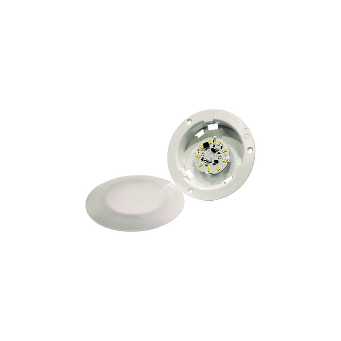 Fasteners Unlimited CMD-001-52L 4.5" LED Recessed Ceiling Light, 0.13A, Cutout 3-3/8", 9 LEDs, 4-3/8" O.D.