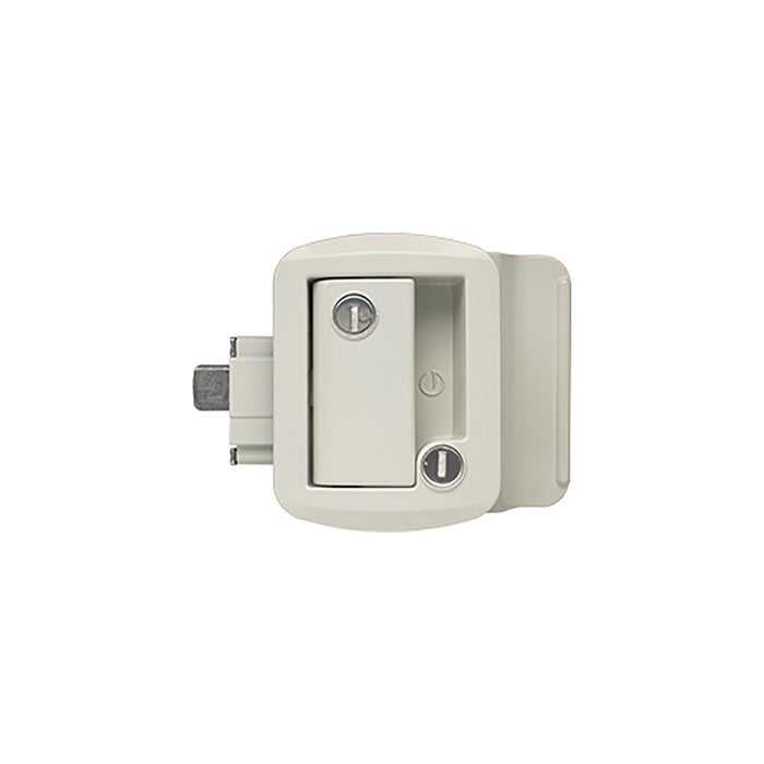 Fasteners Unlimited TTL-43610AL-9009-1PK TTL43610AL90091P Global Classic Pro, Entrance Lock, White