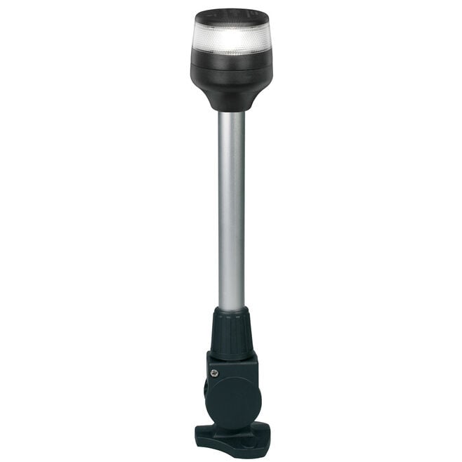 Hella 980960301 NaviLED 360 All Around Fold Down Pole Navigation Lamp, 12" Black