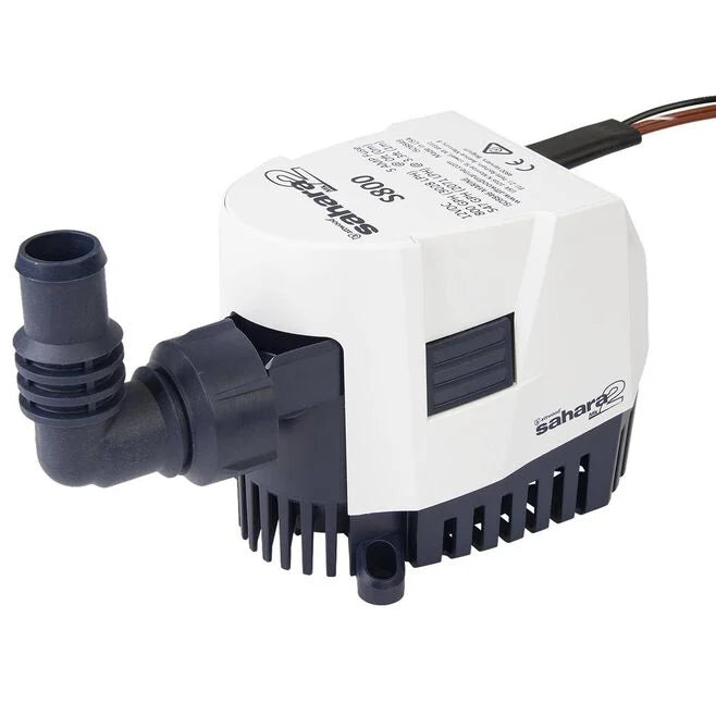 Attwood Sahara MK2 Automatic Bilge Pump 800 GPH and 1200 GPH 12V Air Lock Resistant Easy Install