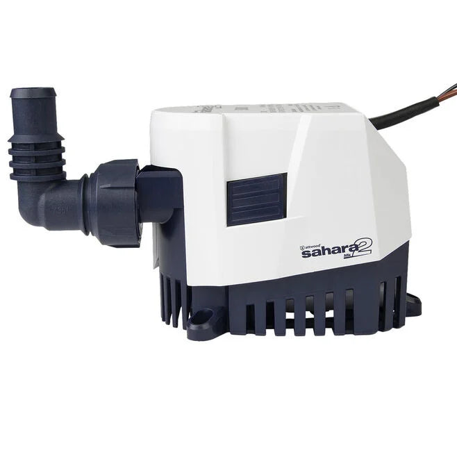 Attwood Sahara MK2 Automatic Bilge Pump 800 GPH and 1200 GPH 12V Air Lock Resistant Easy Install