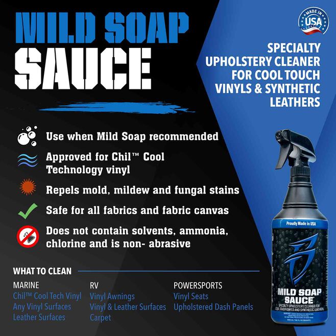 Boat Bling MS0032 Mild Soap Sauce, 32 oz.