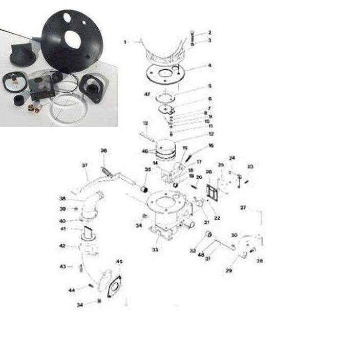 Groco K REGULAR K Regular Toilet Service Kit