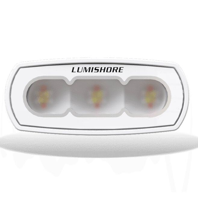 Lumishore 010-04458-00 ECLIPSE 4" Flood Light White Housing