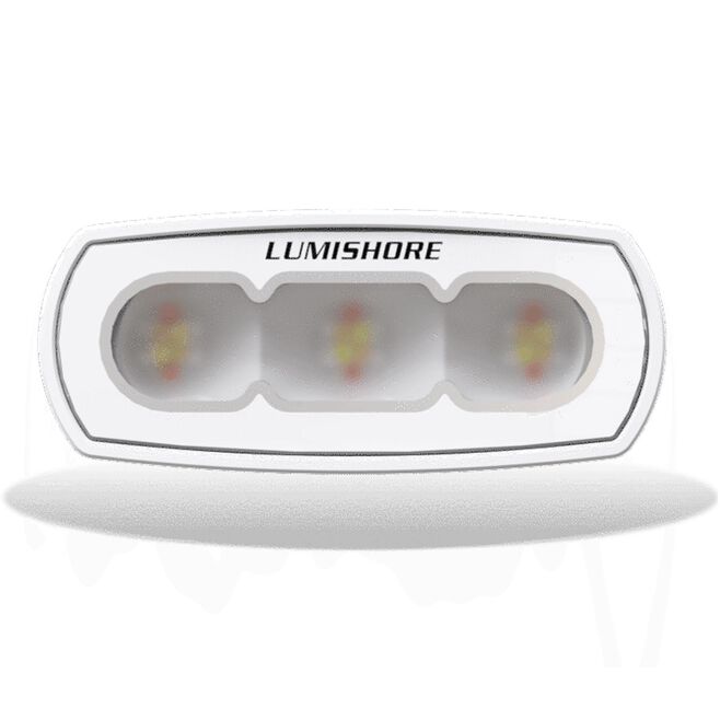 Lumishore 010-04459-00 LUX 4" Flood Light White Housing
