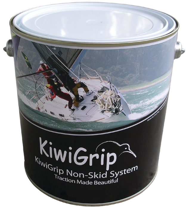 Kiwi KG-4GP-R KiwiGrip 4 1 Liter Pouches Grey w/4" Roller