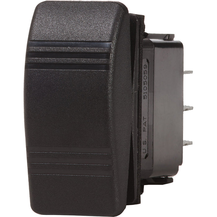 Blue Sea 8288-BSS 8288 Water Resistant Contura III Switch, Black, Off-(On)