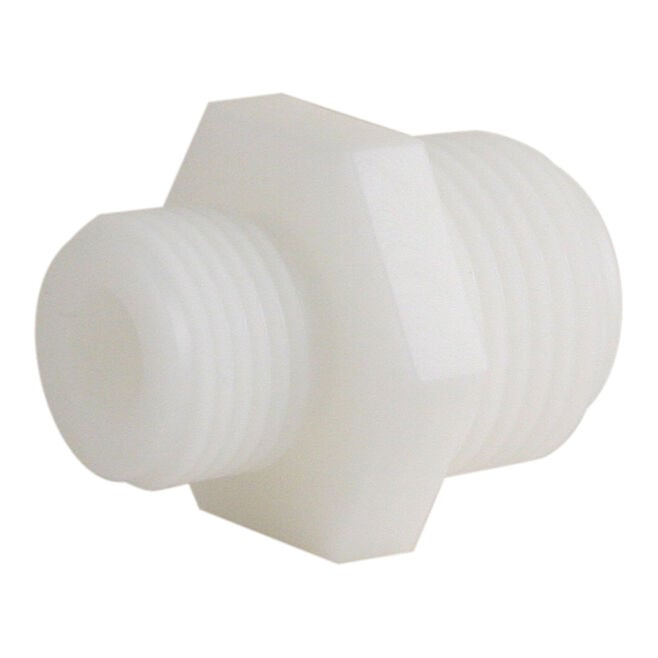 Scandvik 10961P 11004 Delrin Hose Adapter 3/8â€ male BSP to 1/2â€ male NPS