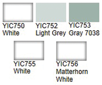 International Paint YIC755/1 Interior Finish 750 Topside Paint, 9010 White Base, Gal.