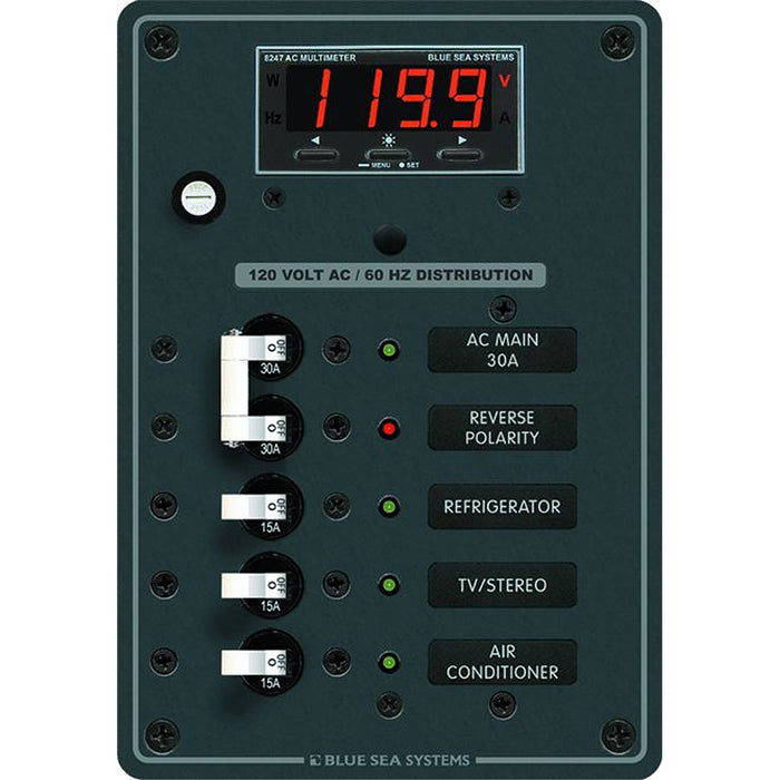 Blue Sea 8405 AC Principal + 3 Posiciones
