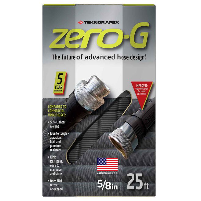 Teknor Apex 4001-25 Zero-G RV & Marine Hose, 5/8" x 25'