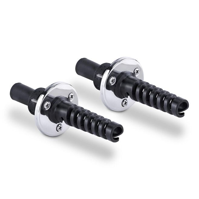 Dometic HO7100 Field Install Bulkhead Fitting Kit, Single Hose, Stainless, 1 pr.