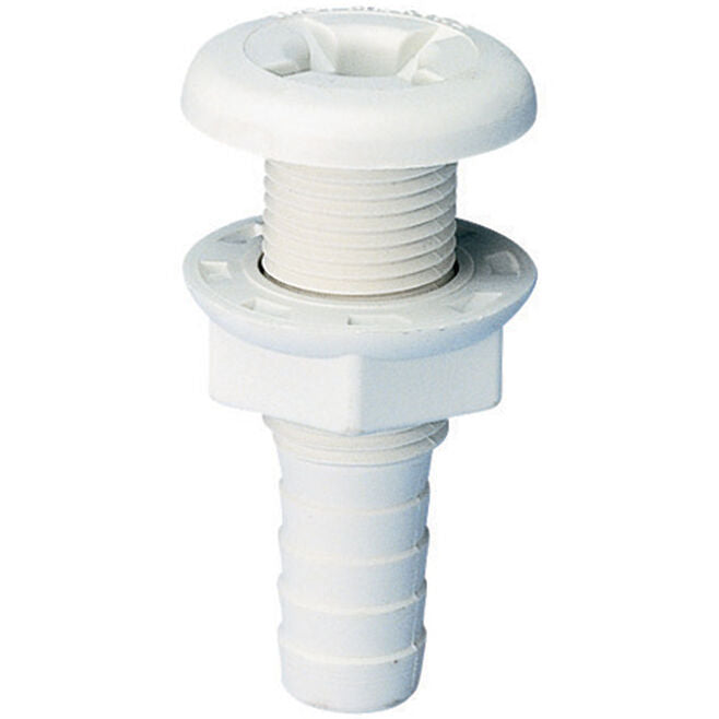 Forespar 906024 CF253 Marelon Hose Tailpipe Mushroom Head Thru Hull w/Nut, White