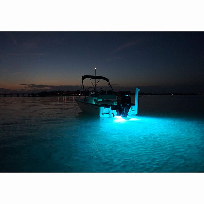 Lumishore 010-04501-00 ECLIPSE SMX24 Single Light Surface Mount Underwater Light, Blue
