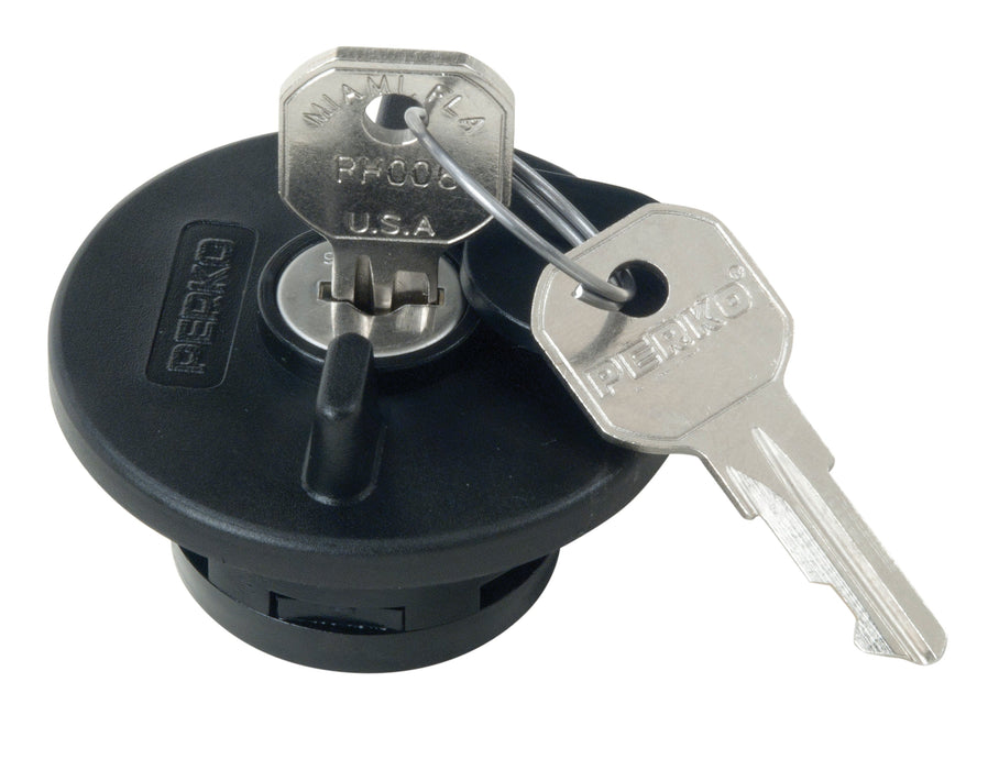Perko Spare Fuel Deck Fill Cap Locking - fits 1313 & 1399