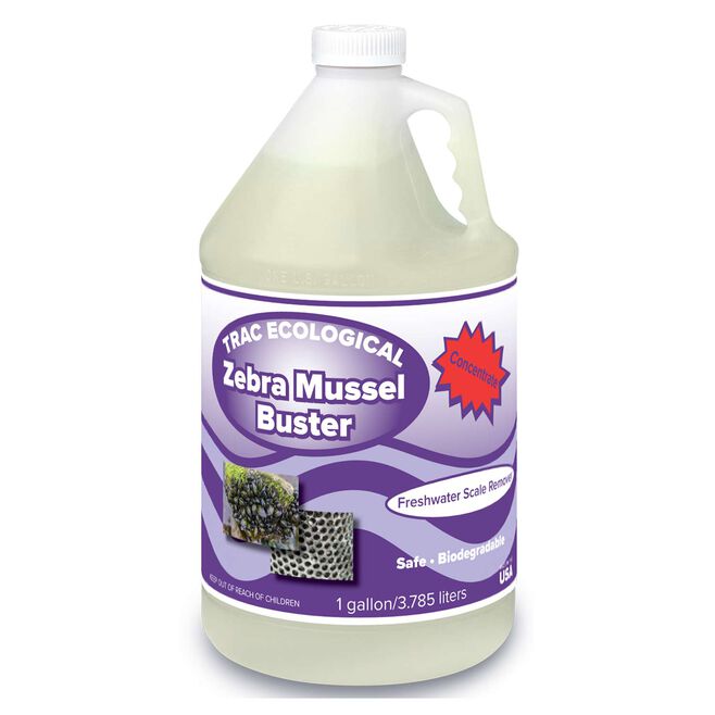 Trac Ecological 1525-MG Zebra Mussel Buster, Concentrate, Gallon