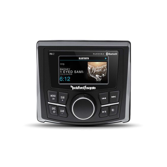 Rockford Fosgate PMX-2 Punch Marine 2.7" Color Media Receiver