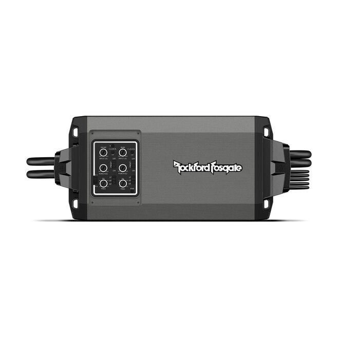Rockford Fosgate M5-800X4 IPX6 Element Ready Marine Amplifier, 4 Channels