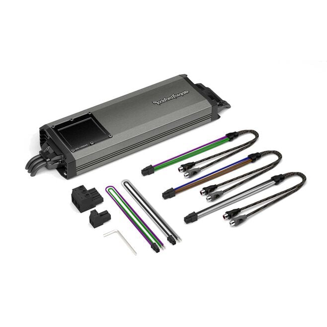 Rockford Fosgate M5-1500X5 IPX6 Element Ready Marine Amplifier, 5 Channels