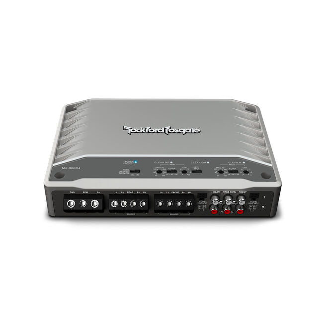 Rockford Fosgate M2-300X4 Element Ready Marine Amplifier, 4 Channels