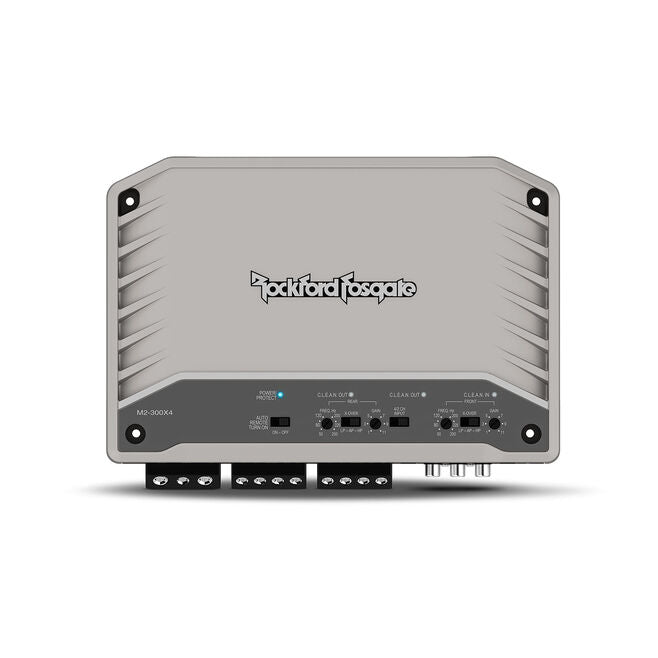 Rockford Fosgate M2-300X4 Element Ready Marine Amplifier, 4 Channels