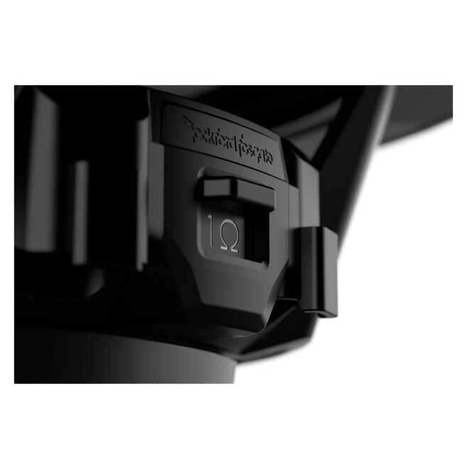Rockford Fosgate M2D2-10IB Marine Subwoofer, DVC 2Ω Color Optix Infinite Baffle, 10" w/ Black/Stainless Grills