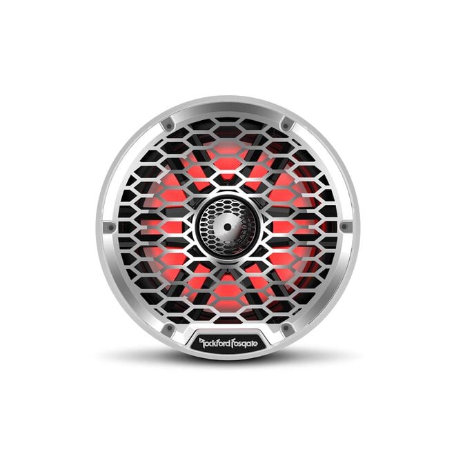 Rockford Fosgate M2-65 Color Optix Marine 2-Way Speakers, 6.5" White / Stainless