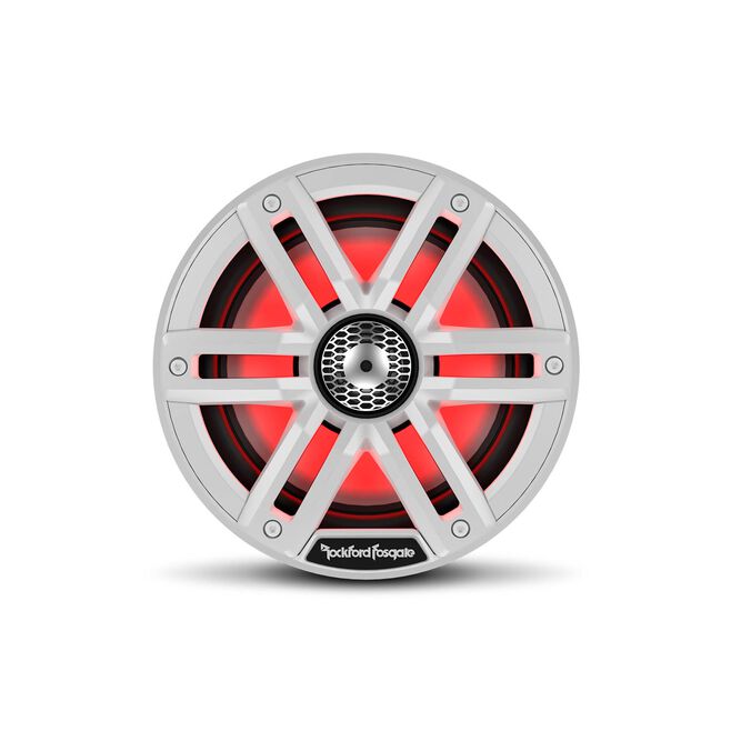 Rockford Fosgate M2-65 Color Optix Marine 2-Way Speakers, 6.5" White / Stainless