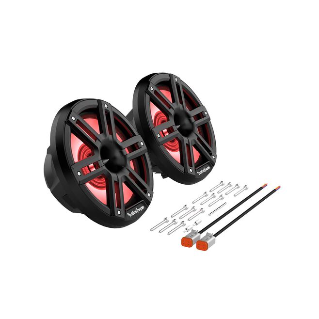 Rockford Fosgate M2-10HB Rockford-Fosgate Color Optix 2-Way Horn Loaded Speaker, Black