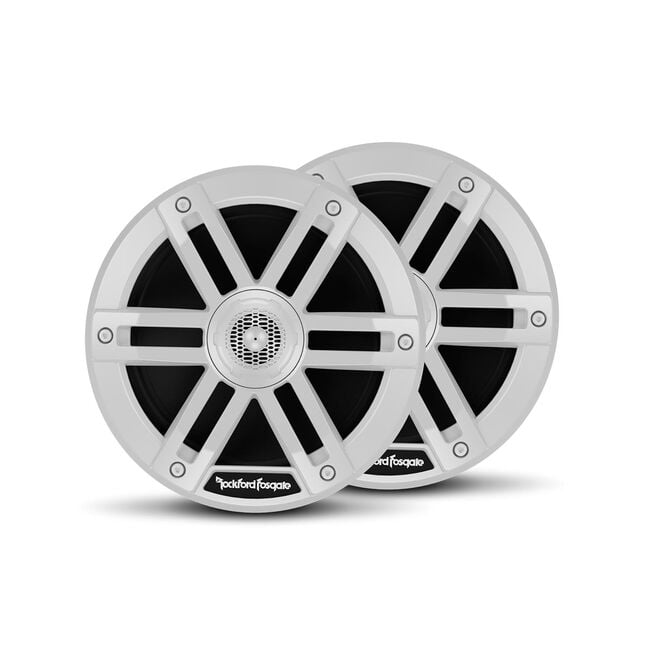Rockford Fosgate M0-65 6.5" Marine Grade Speakers, White