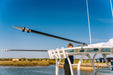 Quick Boat Shade Hybrid Pole Pair, Collapsible 9', Black