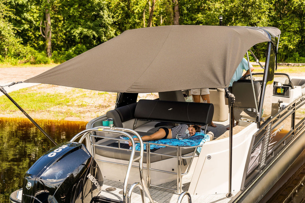 Pontoon Boat Sun Shade System