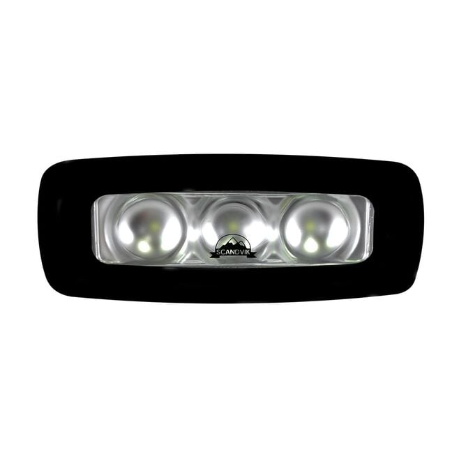Scandvik 41451P Small Super Bright Spreader Light, Black