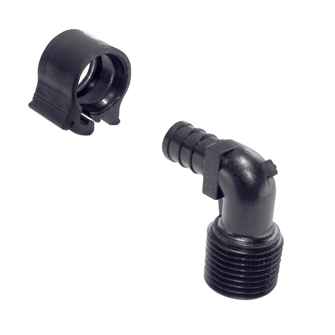Flair-It 30803 Pexlock Male Elbow, 1/2" X 1/2" MPT