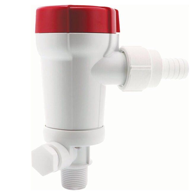Rule 601FC Straight Seacock 500 GPH 12V