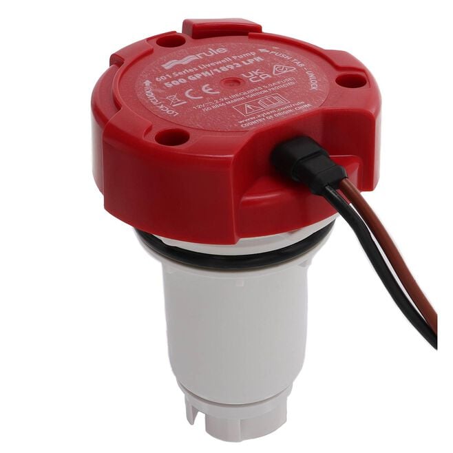 Rule 65DR Replacement Cart for 500 GPH pump/livewell pump