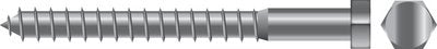 Seachoice SC1288 Lag Screw, 1/2 x 2"