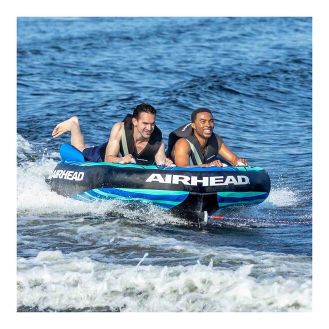 Airhead AHDV-2 Deep V Towable Tube, Blue, 2 Person