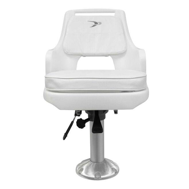 Wise Seats 8WD015-710 Pilot Chair Package With Cushions, 15" Pedestal w/Slide
